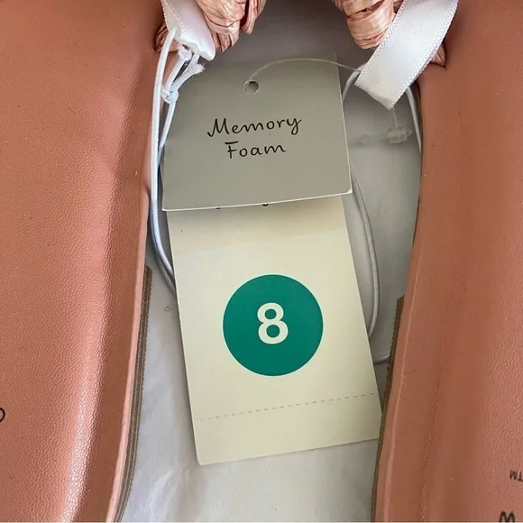 Women’s Nicolete Sandals Woven Slip On Memory Foam Sandals A New Day Pink Size 8 - Picture 4 of 4